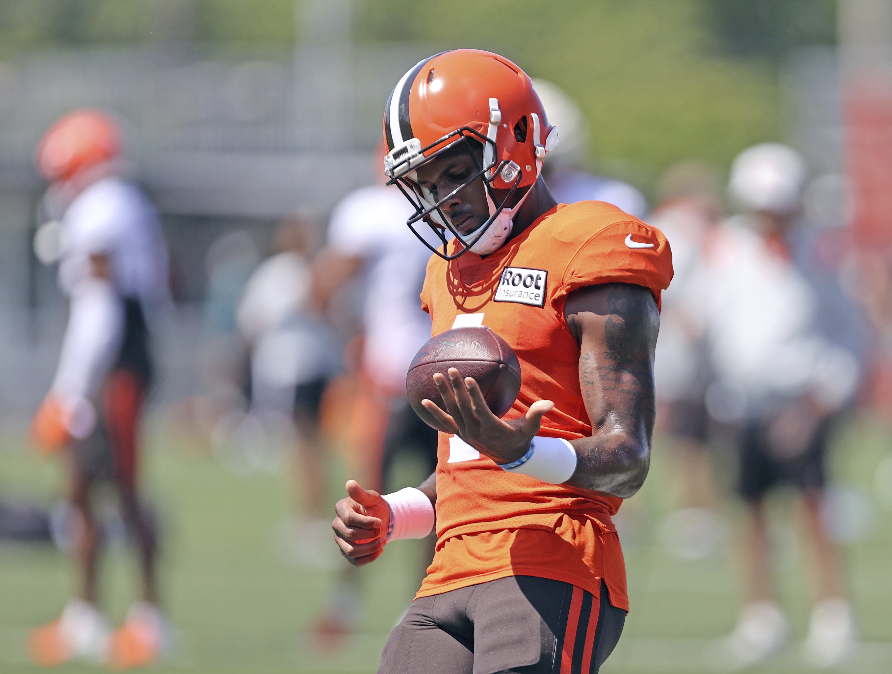 Deshaun Watson Cleveland Browns Autographed Color Rush Jersey