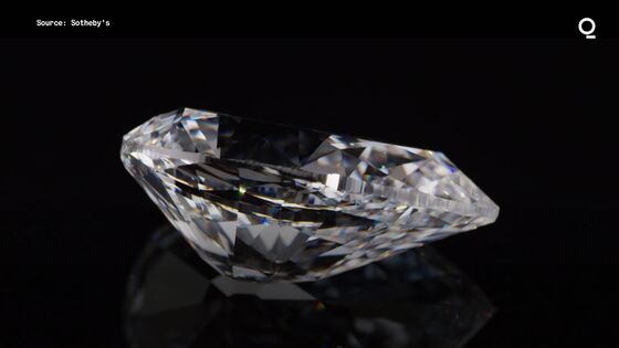Cryptocurrency Could Buy You a 101-Carat Diamond at Sotheby’s