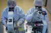 Lab technicians produce the Sputnik V vaccine Zelenograd, Russia.