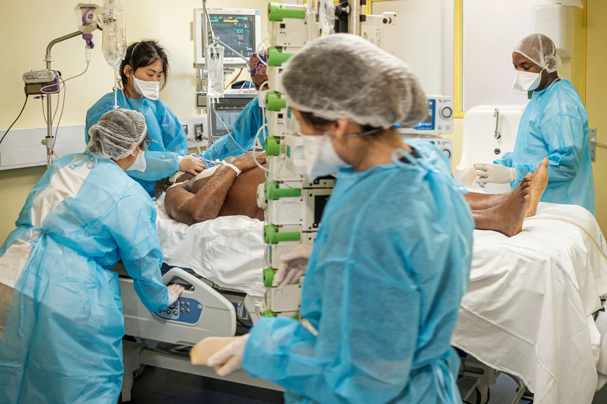 TOPSHOT-FRANCE-OVERSEAS-GUIANA-HEALTH-VIRUS-HOSPITAL