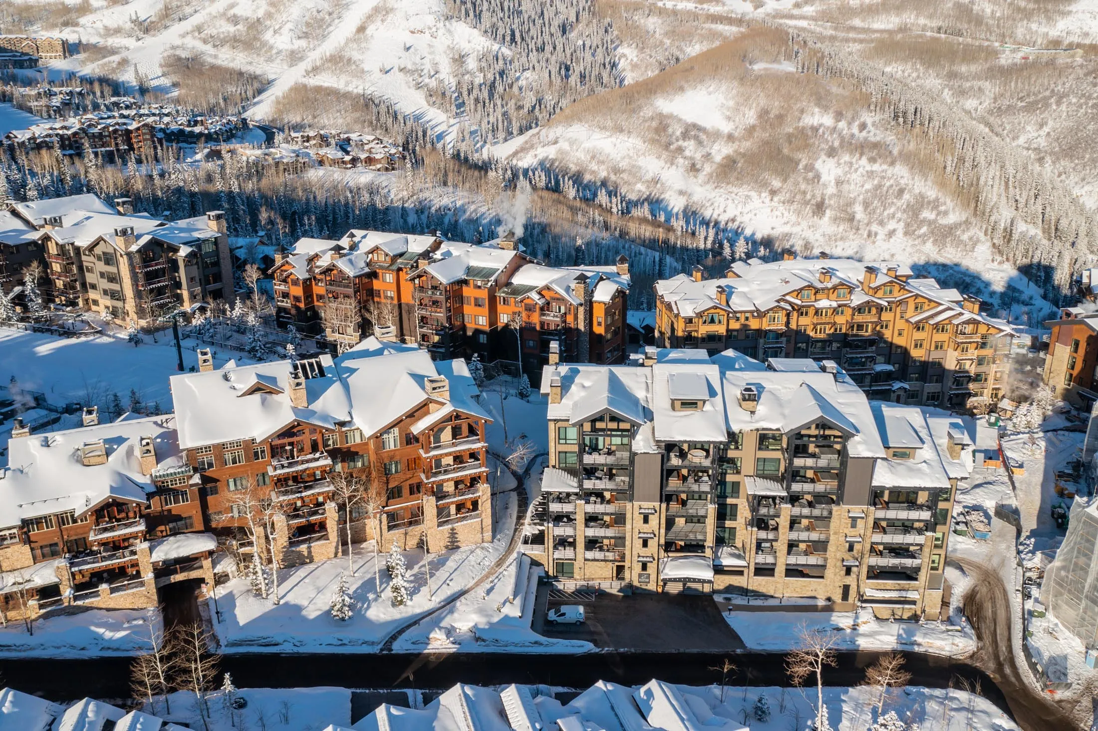 Deer Valley ski resort in Park City, Utah.