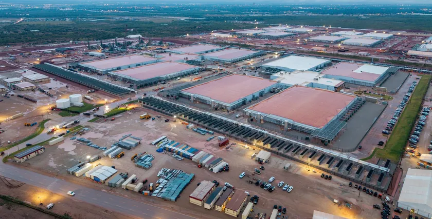 The Stargate AI data center in Abilene, Texas, US