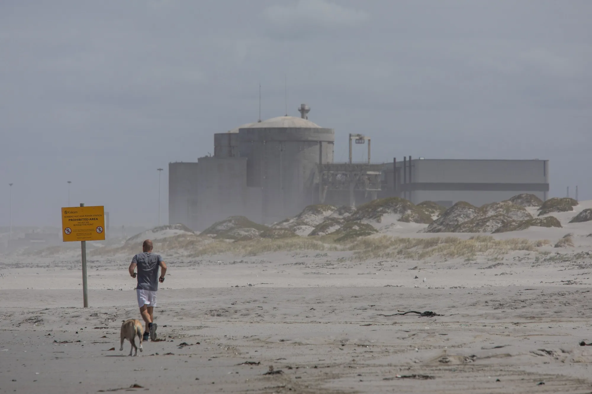The Koeberg nuclear power station near Cape Town.