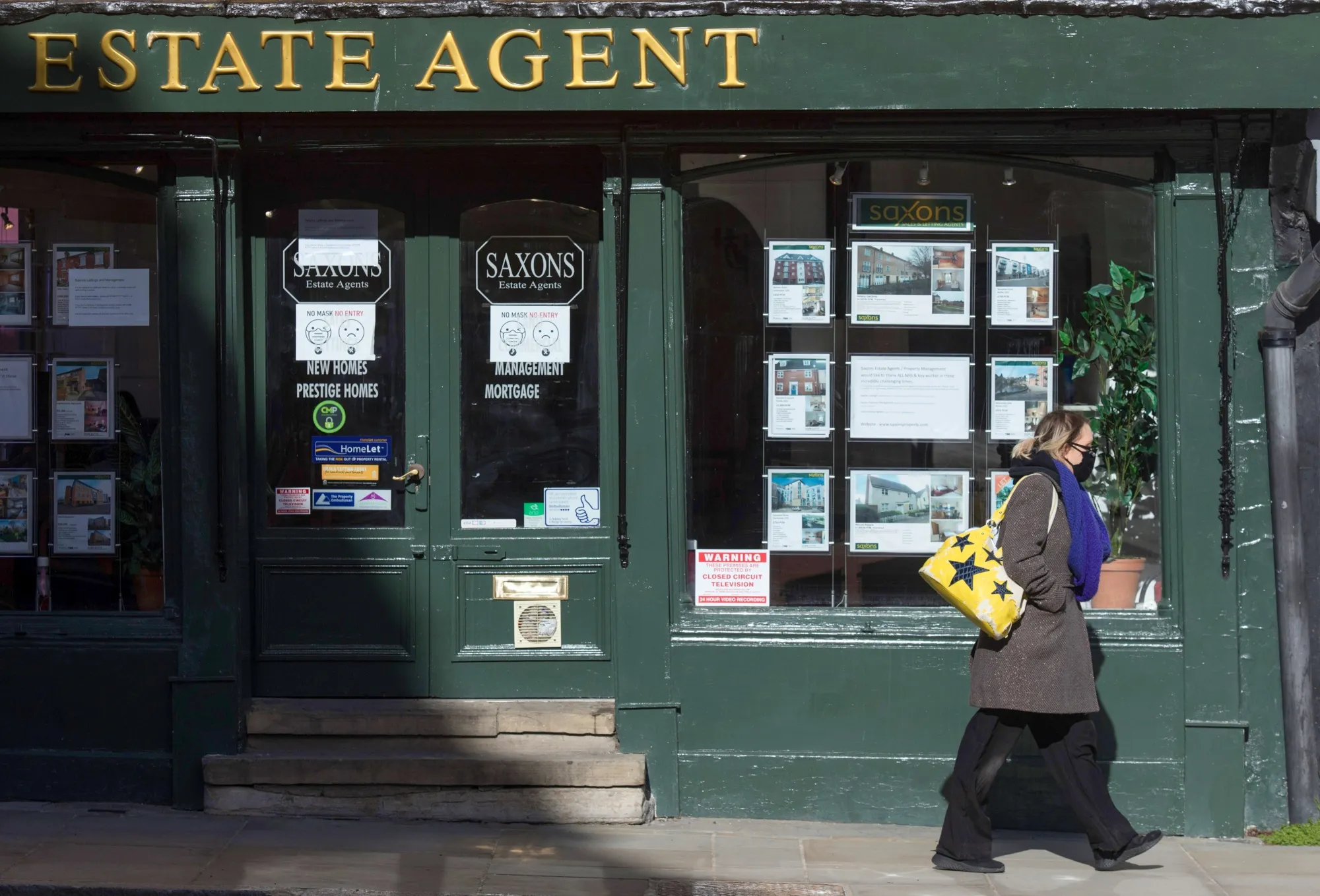 An estate agents in Colchester, U.K.