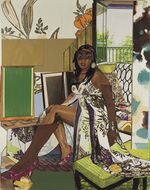 Mickalene Thomas’s&nbsp;I’ve Been Good to Me&nbsp;is estimated to draw bids from&nbsp;$200,000 to $300,000.