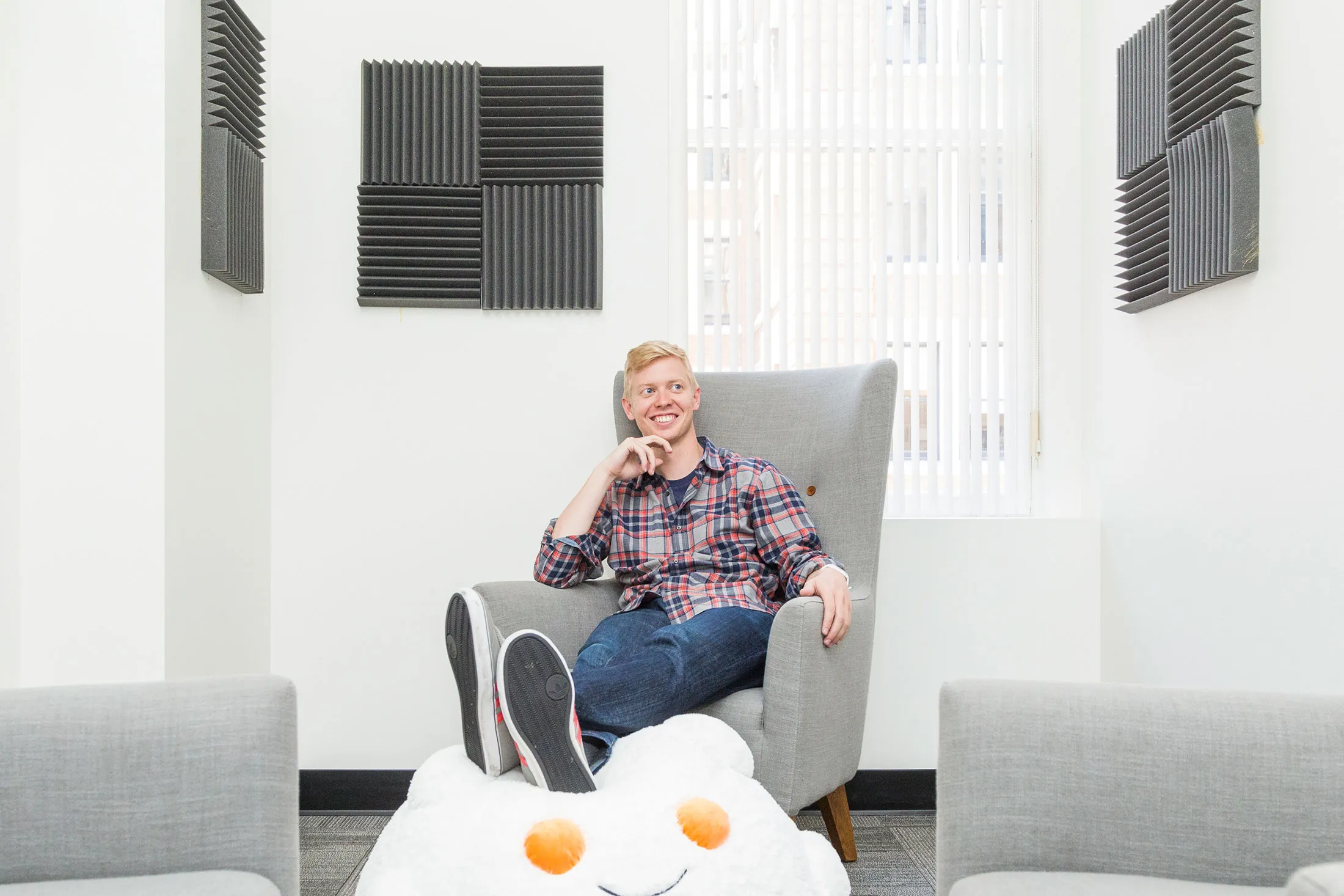 Steve Huffman, the new chief executive of Reddit, in San Francisco, July 16, 2015.
