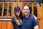 Mindy and Jon Gray at UPenn, where they met as undergrads.