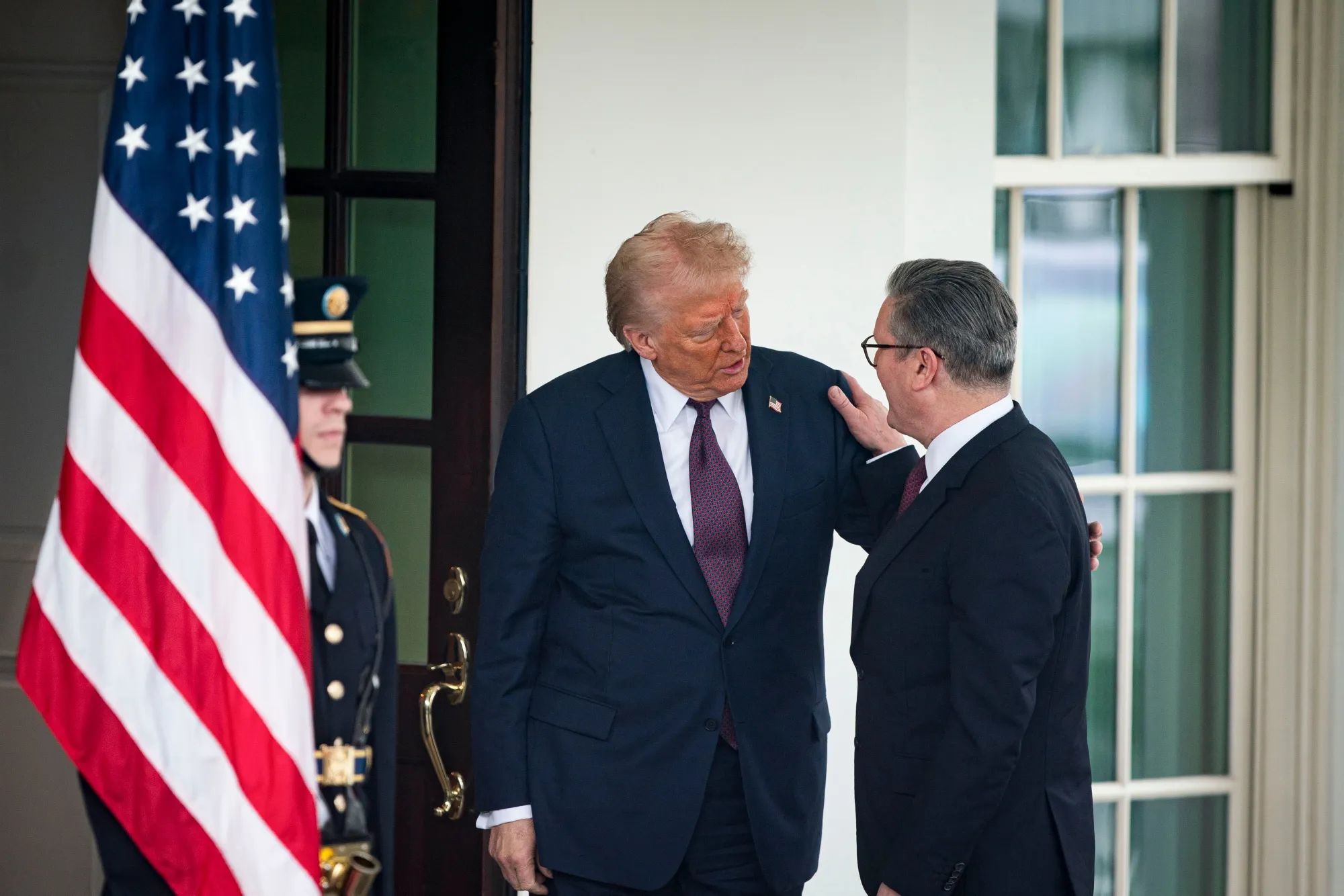 Президент Трамп встретился с министром юстиции Великобритании Стармером В Белом Доме