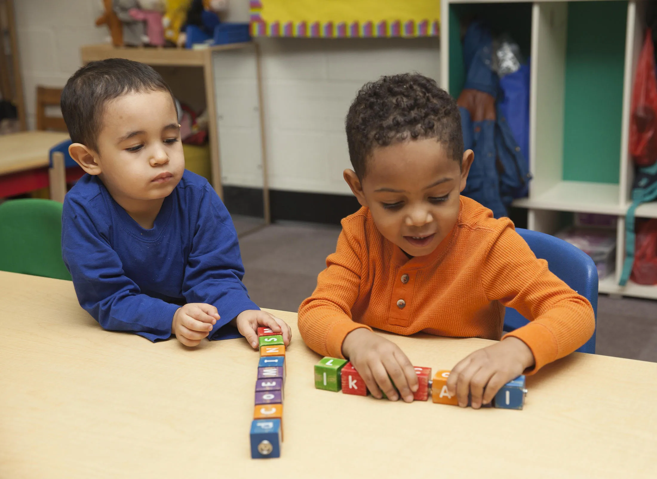 Day care run by Henry Street Settlement on the Lower East Side of Manhattan.