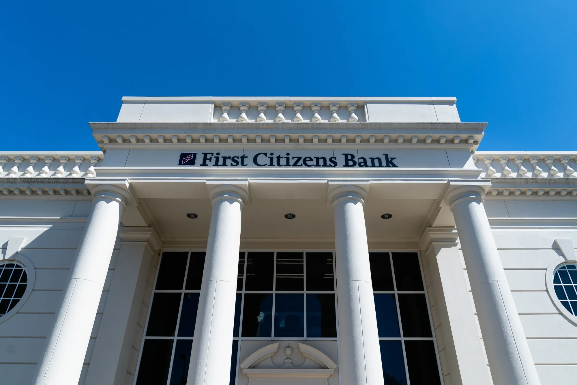 A First Citizens Bank branch in Alpharetta, Georgia.