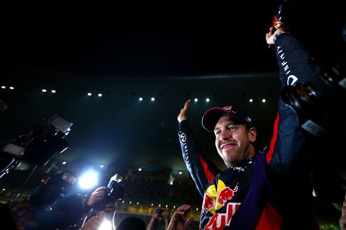 Racecar Driver Sebastian Vettel