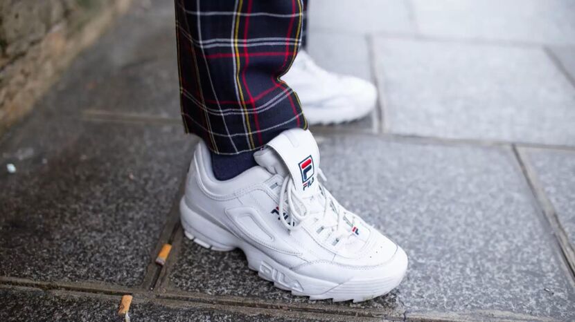 kylie jenner fila shoes