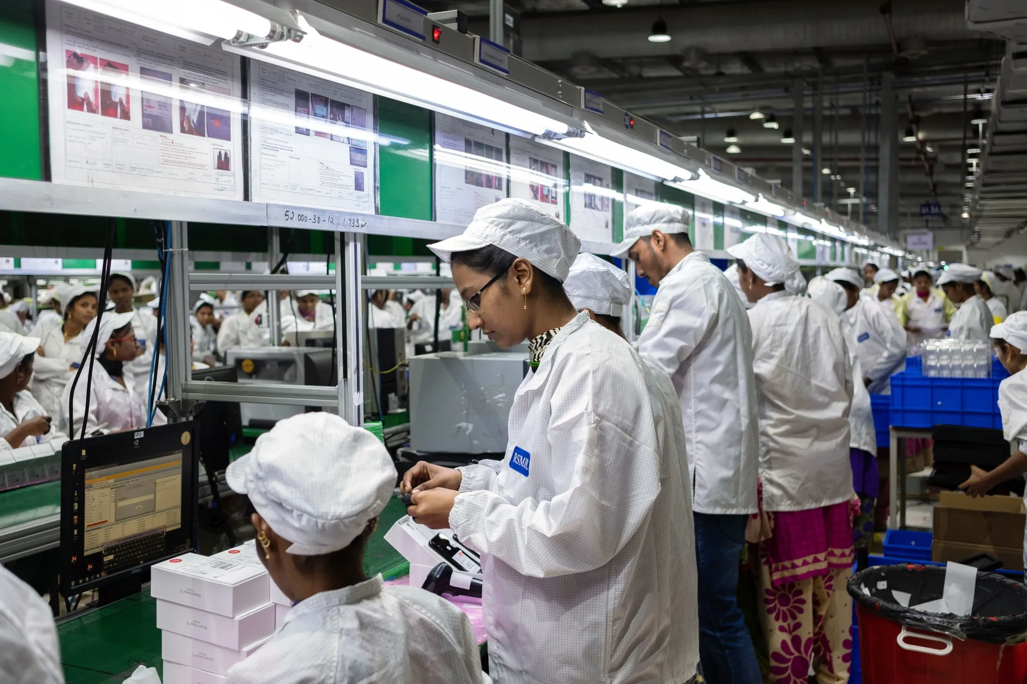 Foxconn has expanded its plants to countries such as India.