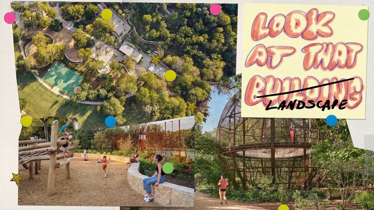 Austin's Oldest, Weirdest Park Has a New Secret Weapon - Bloomberg