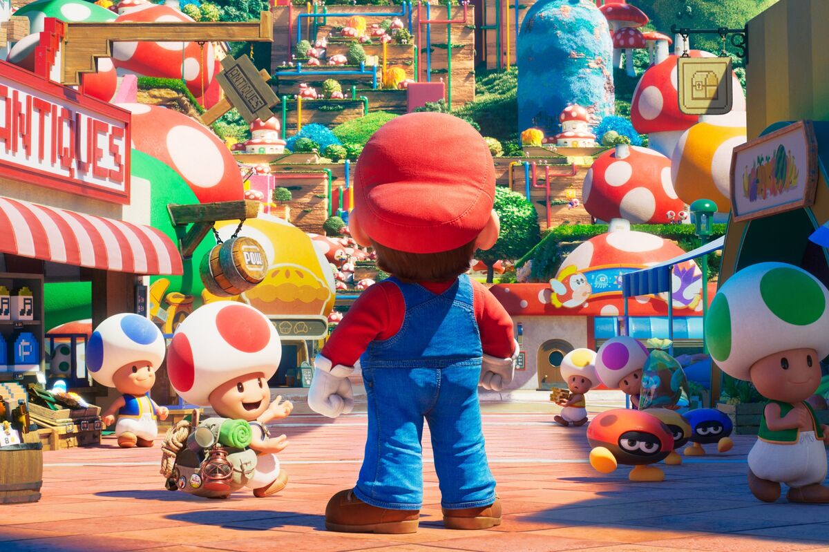 Super Mario Bros. Movie Premieres Today, Except in Japan - Bloomberg