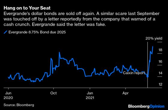 Evergrande Wants You to Stay Calm and Buy Its Bonds