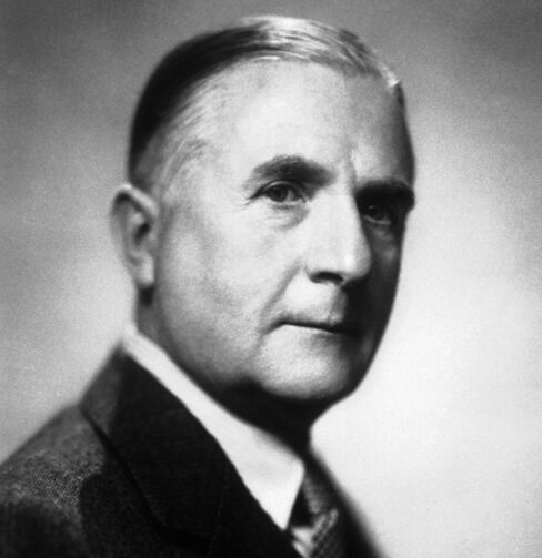 The Bank of England Governor from 1944 to 1949, Lord Thomas Catto.