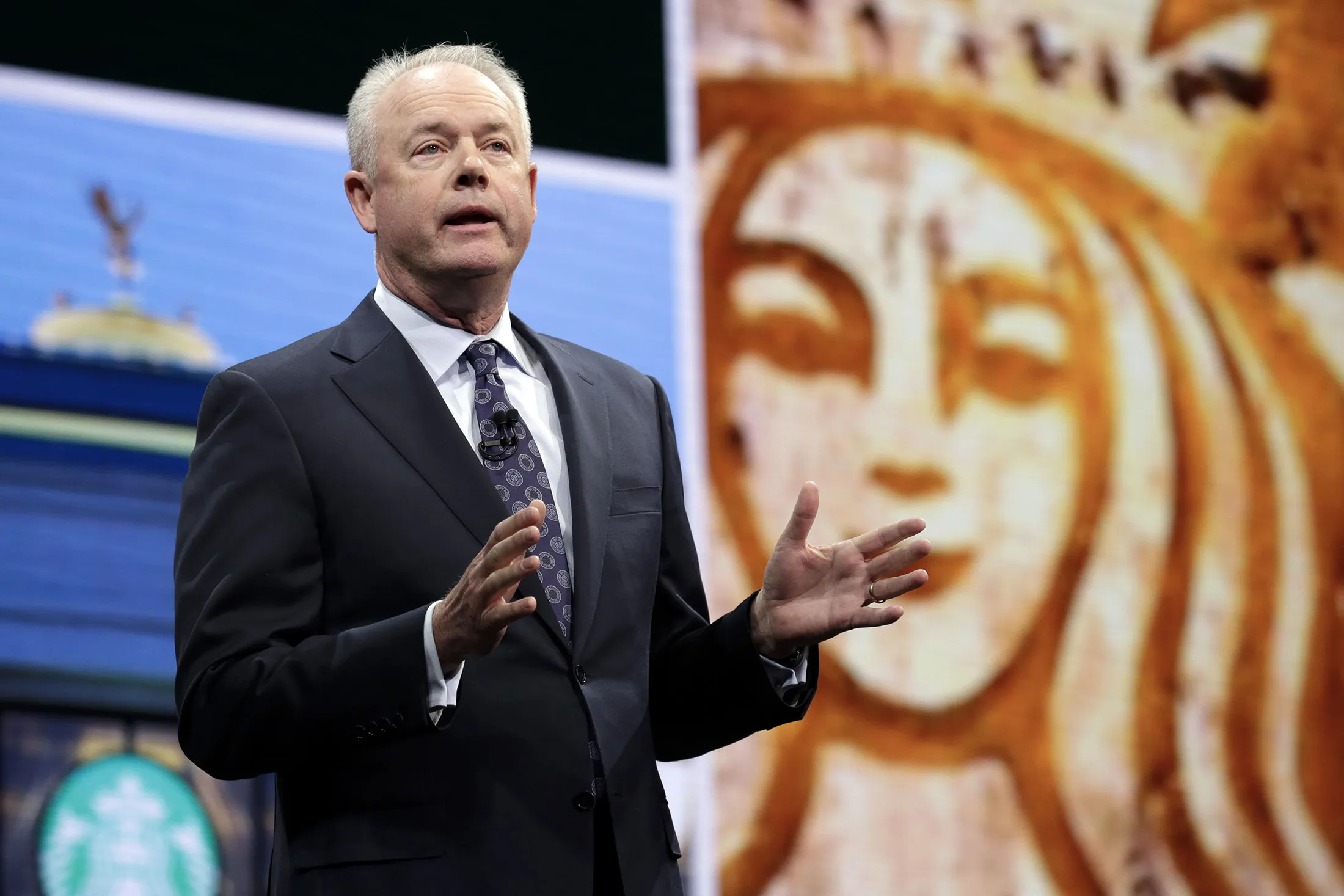 Starbucks CEO Kevin Johnson.