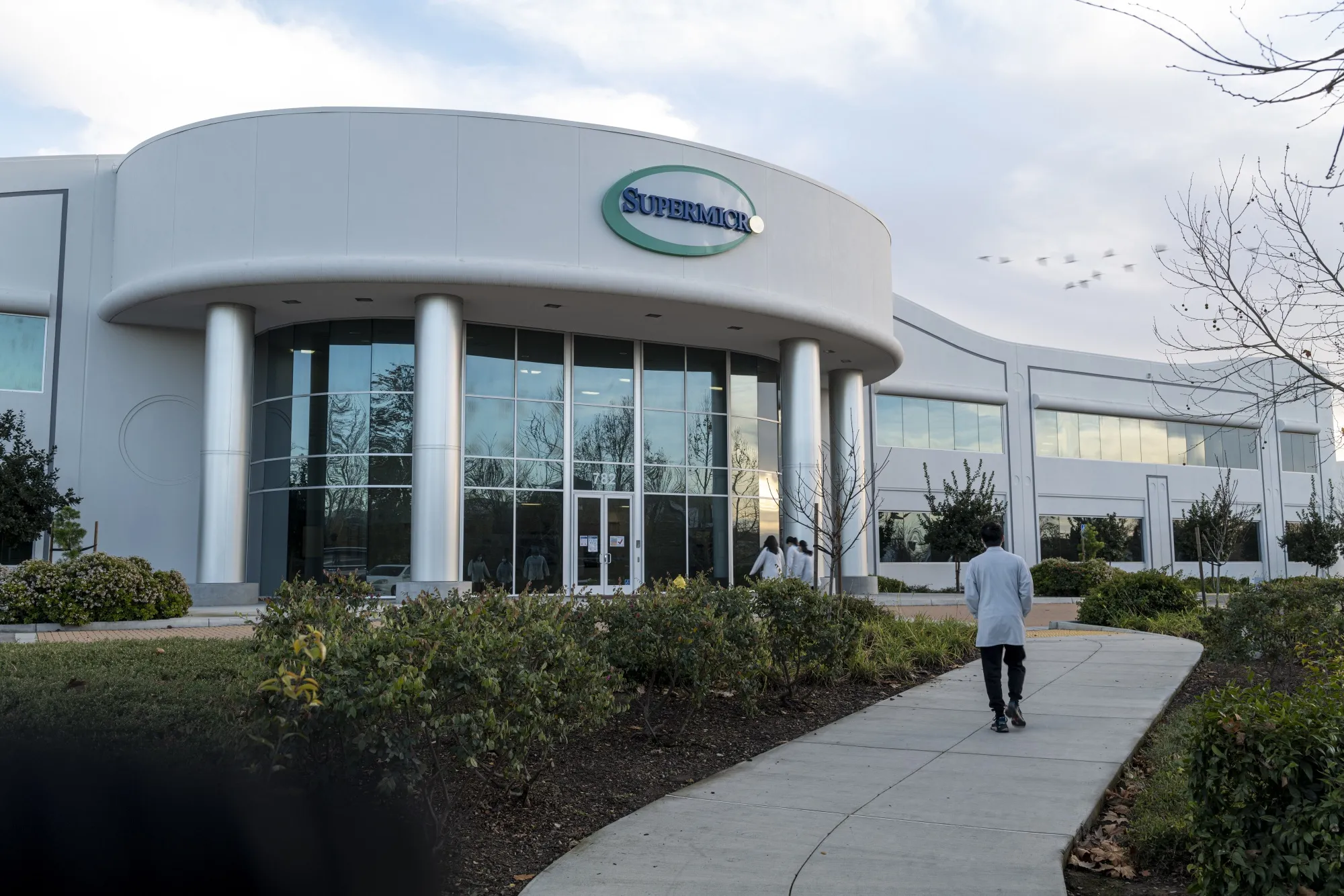The Super Micro Computer&nbsp;headquarters in San Jose, California.