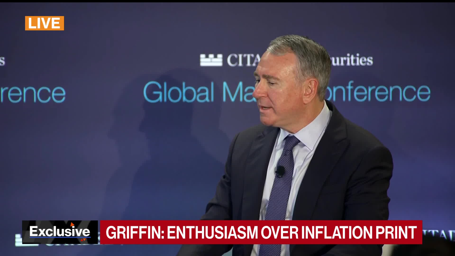 Watch Ken Griffin Says US Recession Likely In Q2 Next Year - Bloomberg