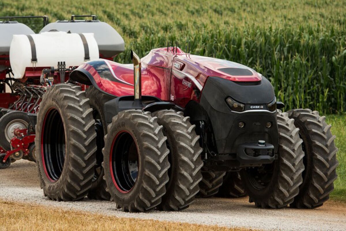 Tractor for Modern Farm Features Everything But the Farmer ...