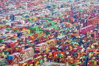 Yantian International Container Terminals As China Discusses Frontloading Stimulus to Counter Tariff Hit