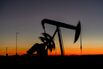 An oil field in the Permian Basin in Texas.
