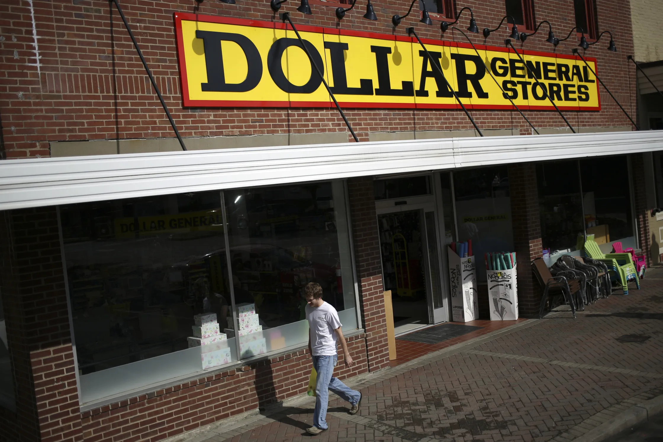 A Dollar General store in Scottsville, Kentucky.
