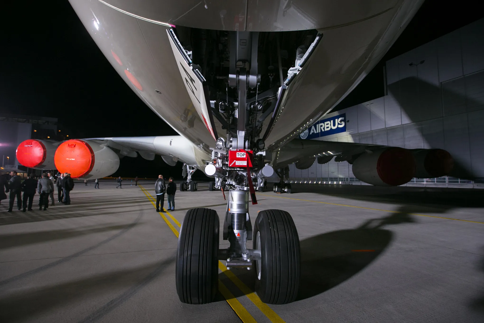 Etihad Airways PJSC Unveil Their First Airbus A380 Aircraft