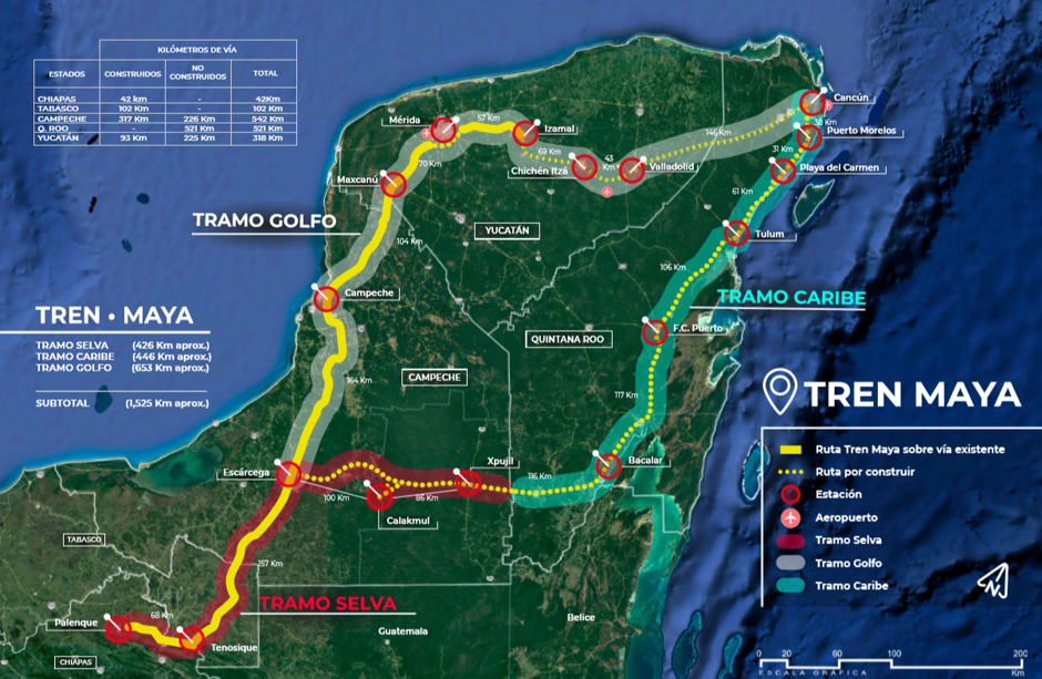 The $6.5 billion Mayan Train would be Mexico's most ambitious passenger rail project in decades.