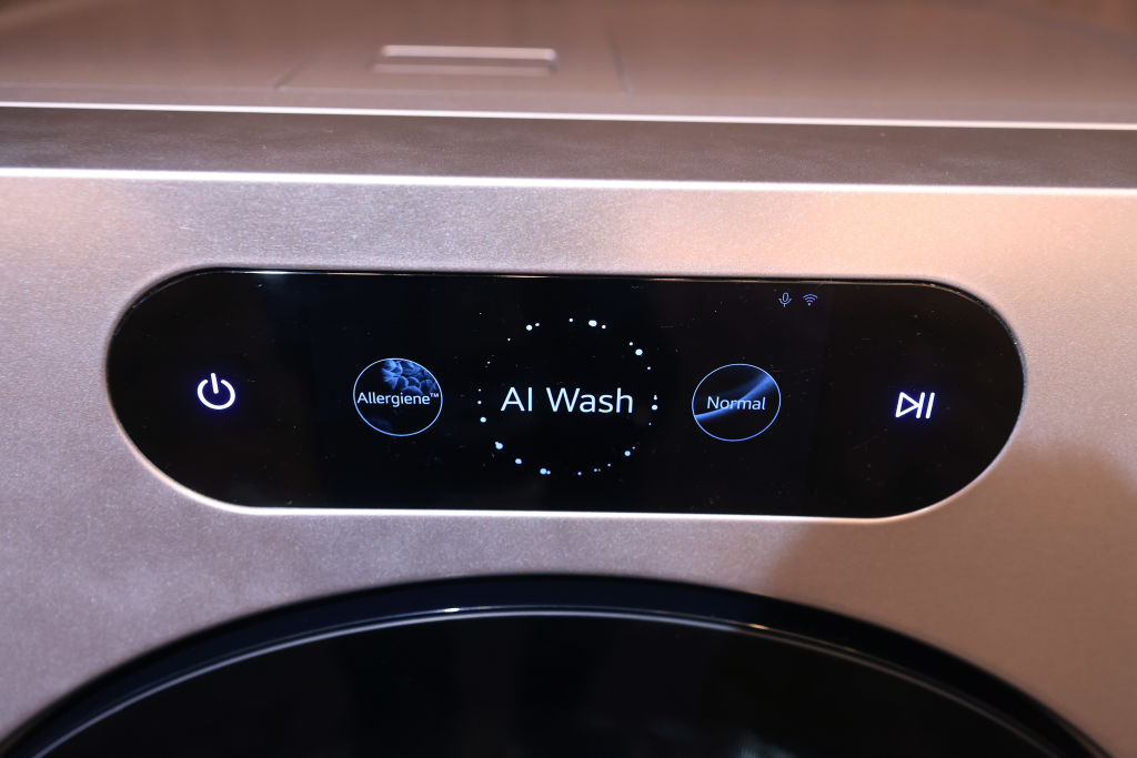 Also among the things AI will transform: washing machines.