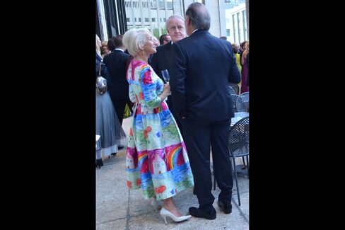 Helen Mirren, former Canadian Prime Minister Brian Mulroney and Taylor Hackford, Mirren's husband.