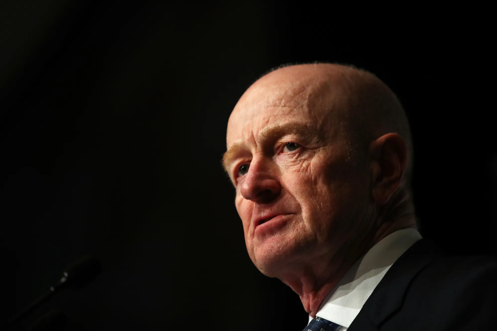 Glenn Stevens in 2016.