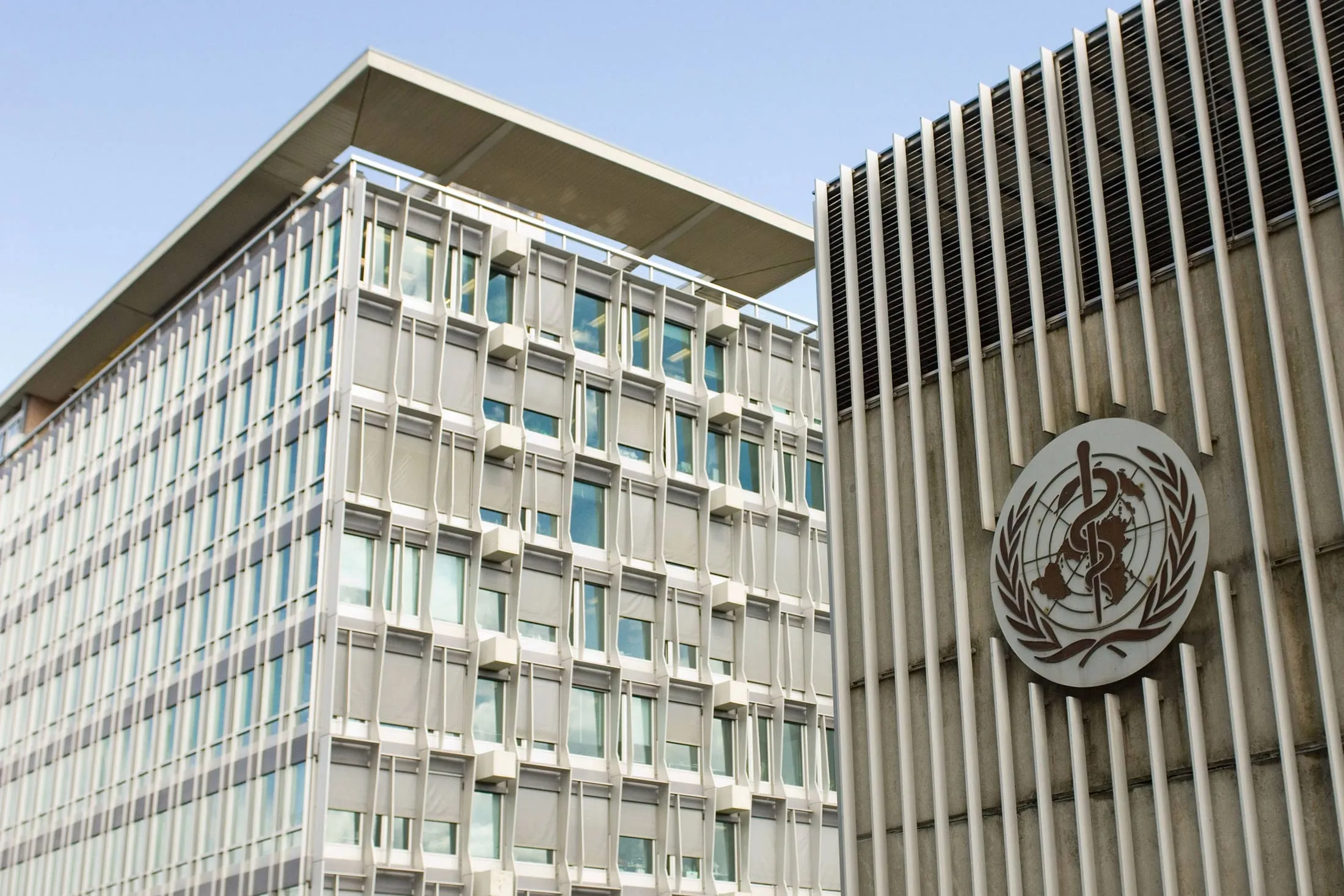 The World Health Organization in Geneva, Switzerland.
