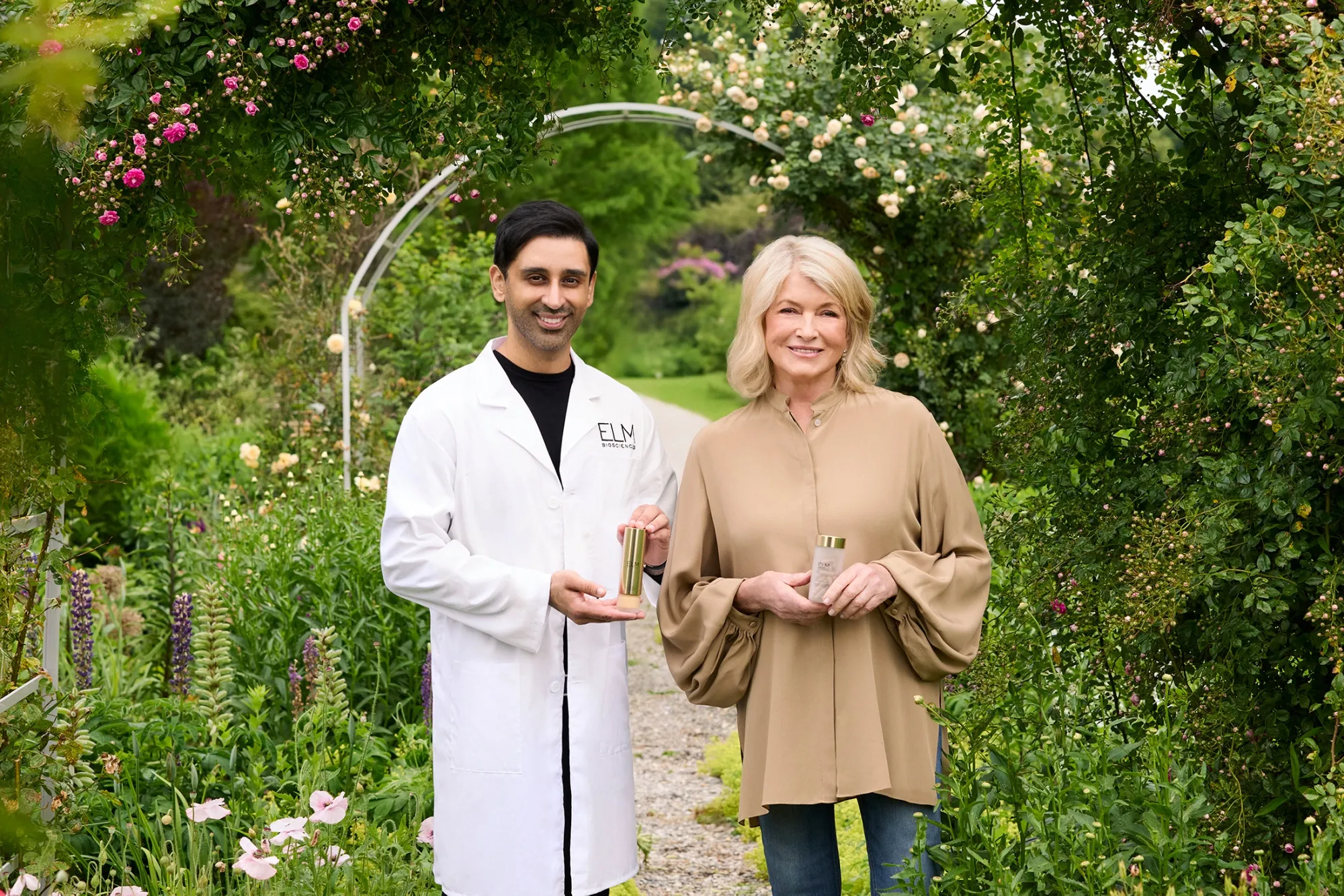 Dhaval Bhanusali and Martha Stewart