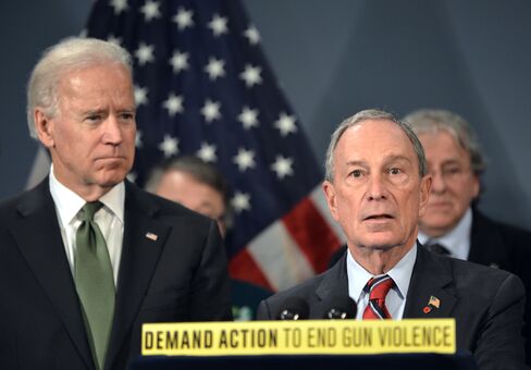 U.S. VP Joe Biden & NY Mayor Michael Bloomberg