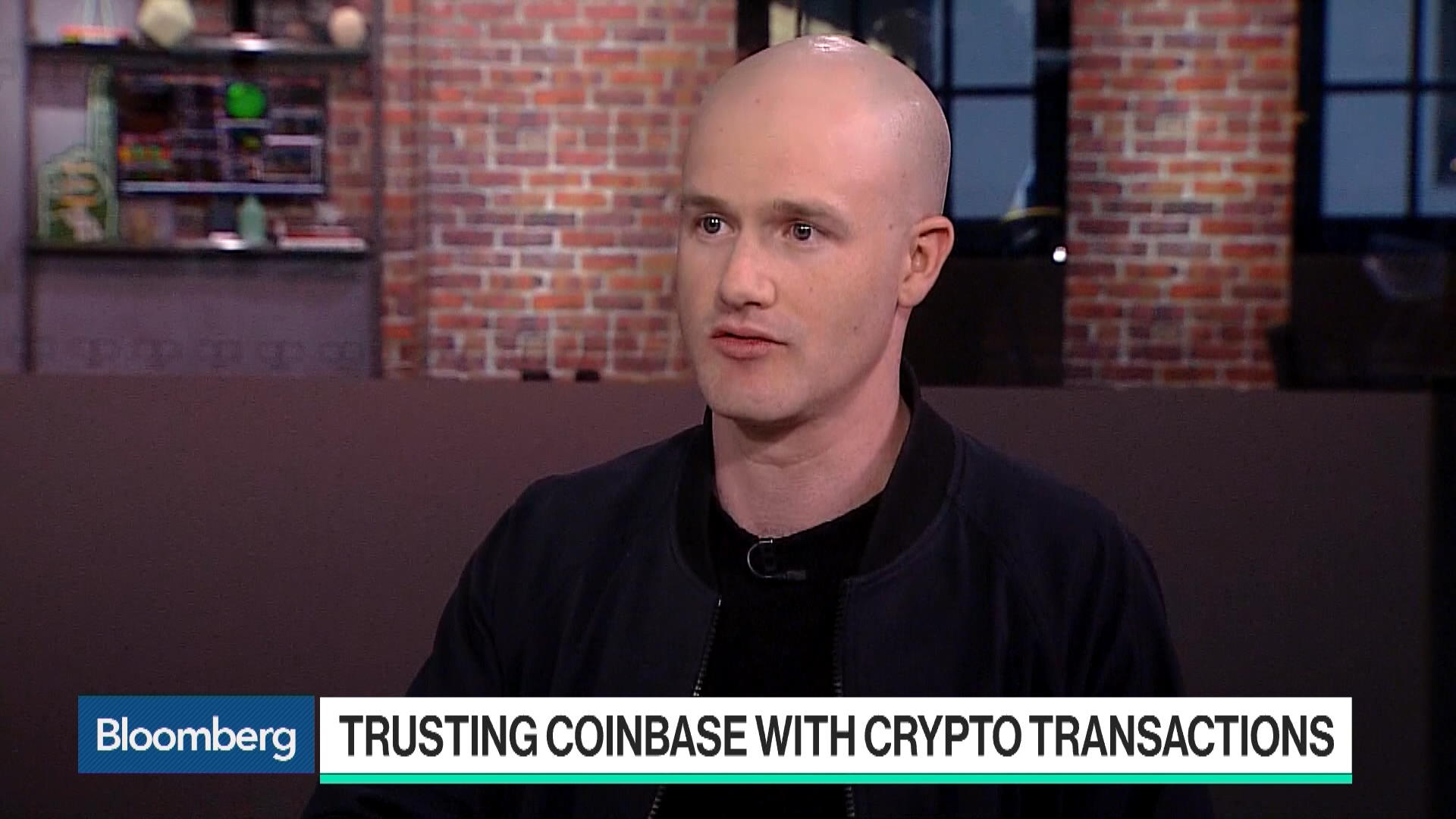 Watch Coinbase CEO on Crypto Surge, Bitcoin Futures, IRS - Bloomberg