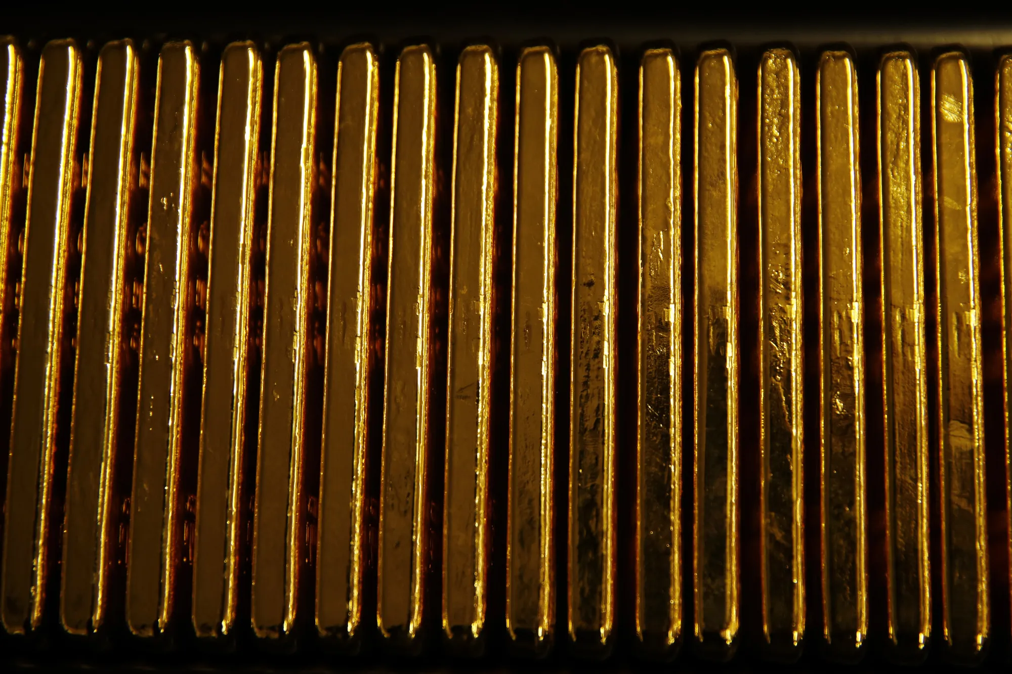 Gold Bar Casting At Valcambi SA Precious Metals Refinery 