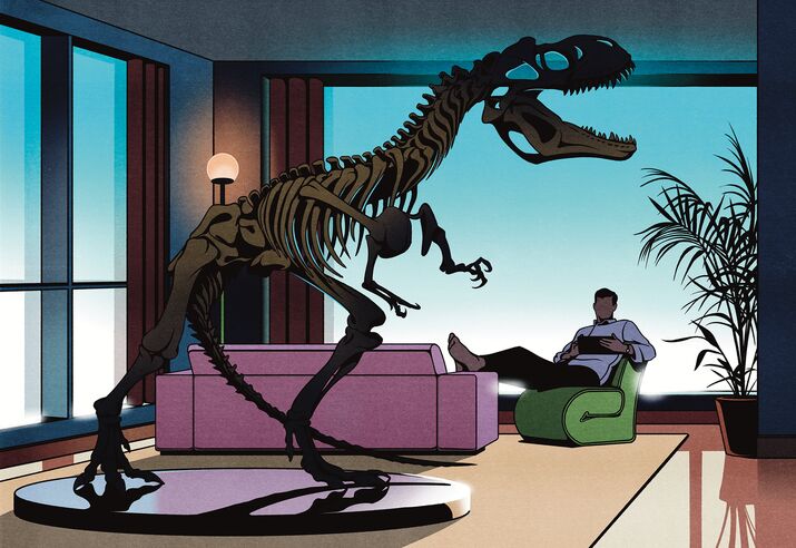 Billionaires’ T. Rex Obsession Has Turned Fossils Into Red-Hot Drama