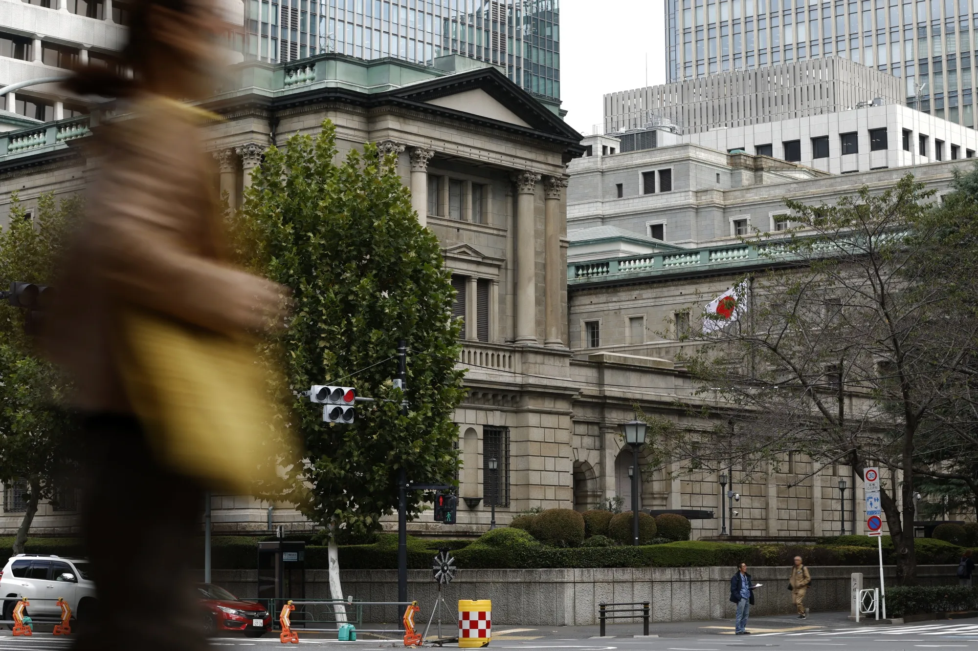 The Bank of Japan (BOJ) headquarters in Tokyo.