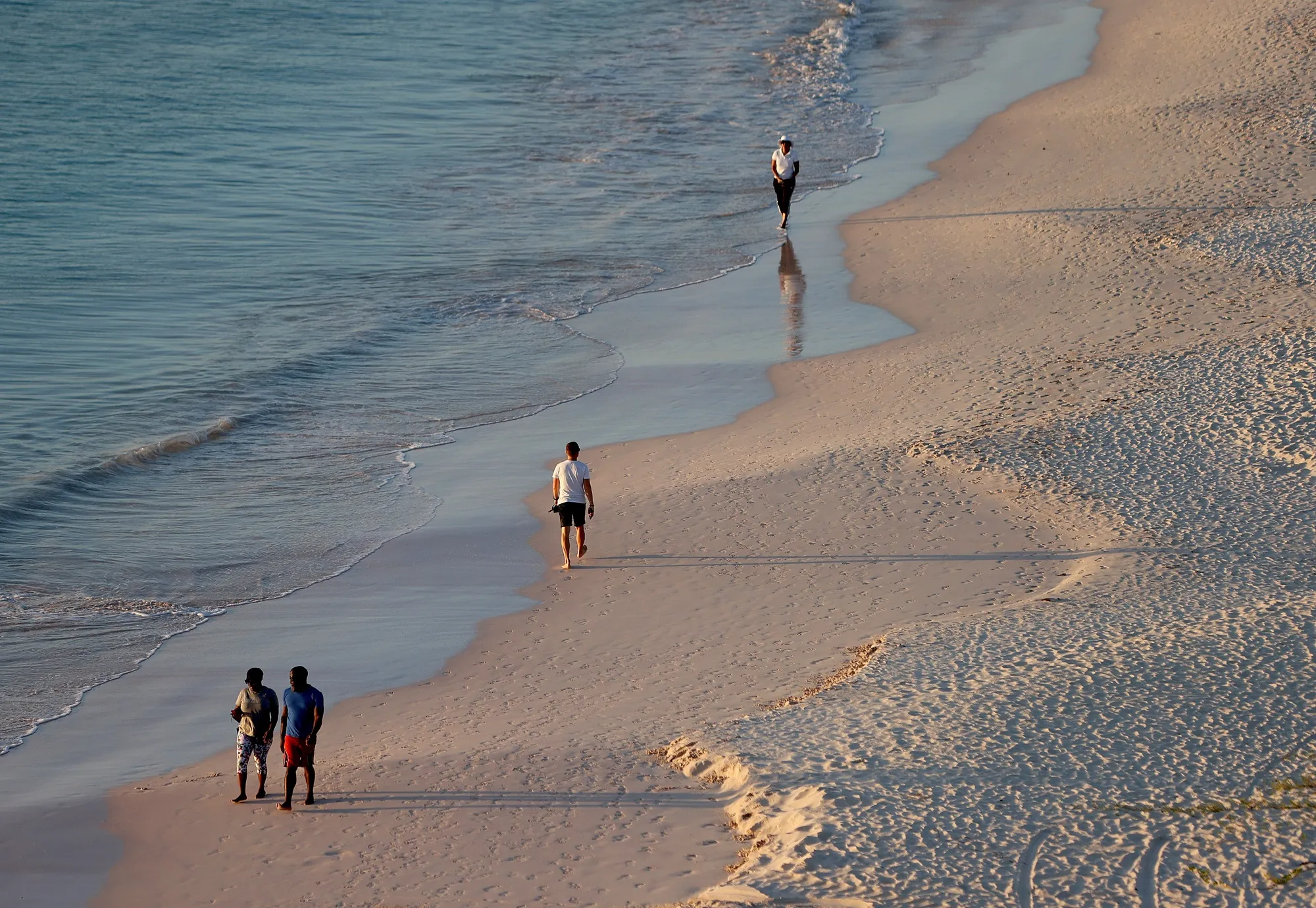 Beach in Bridgetown, Barbados.