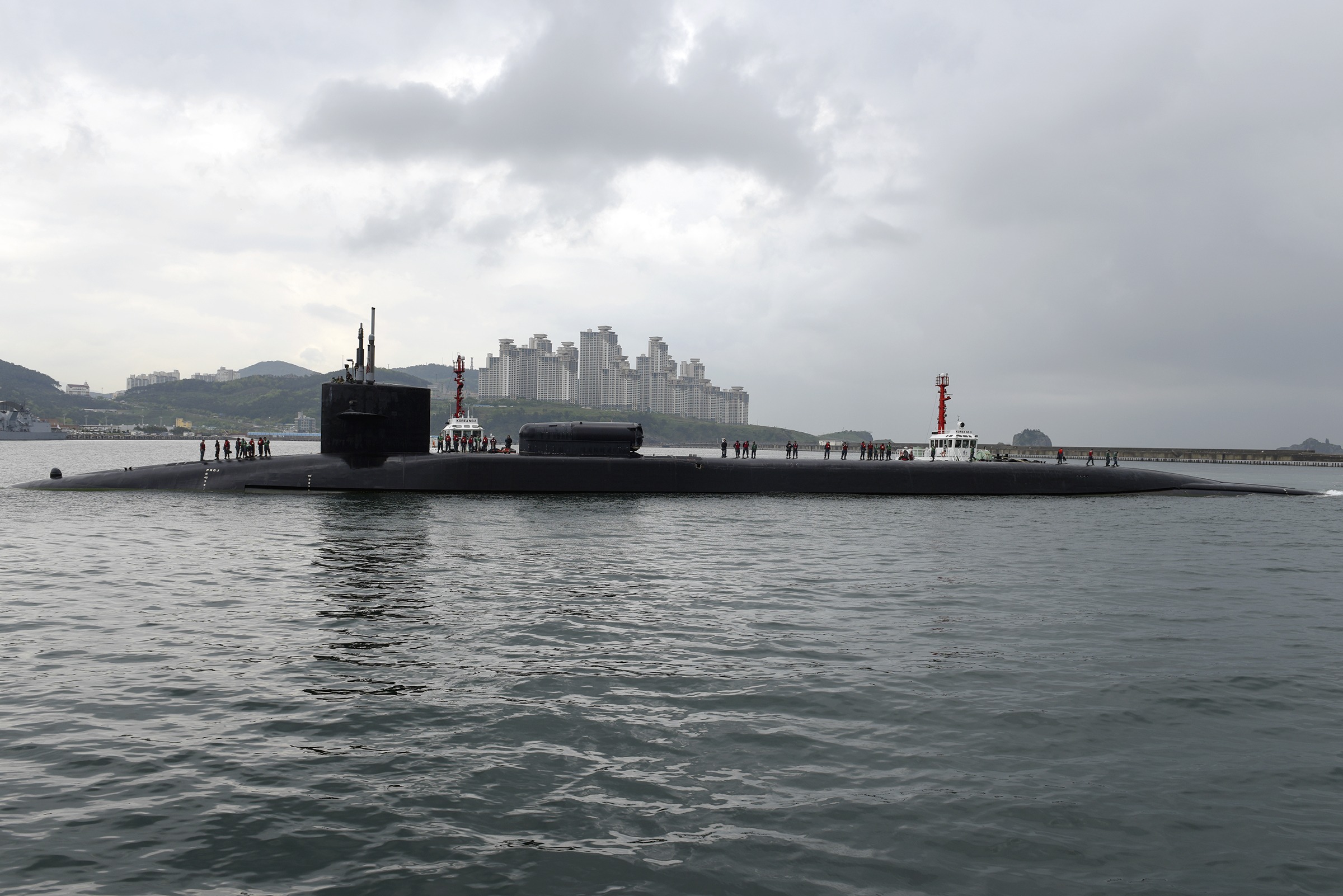 US Nuclear Submarine Returns To South Korea As North Korea Fires ...