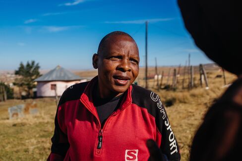 Landile Qebula, 54, near Libode in the Eastern Cape, South Africa on Tuesday, July 12 2016.