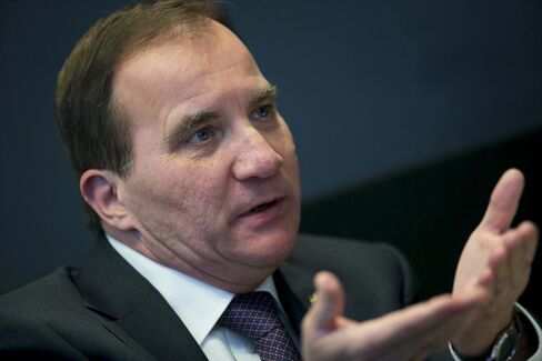 Swedish Prime Minister Stefan Loefven