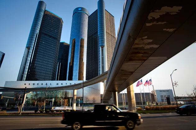 Downtown Detroit’s GM Renaissance Center