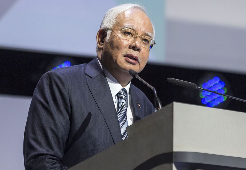 Najib Razak. Image: Charles Pertwee/Bloomberg