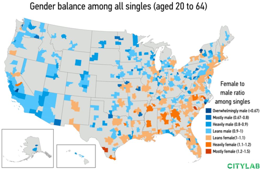 The best and worst cities for women looking to marry