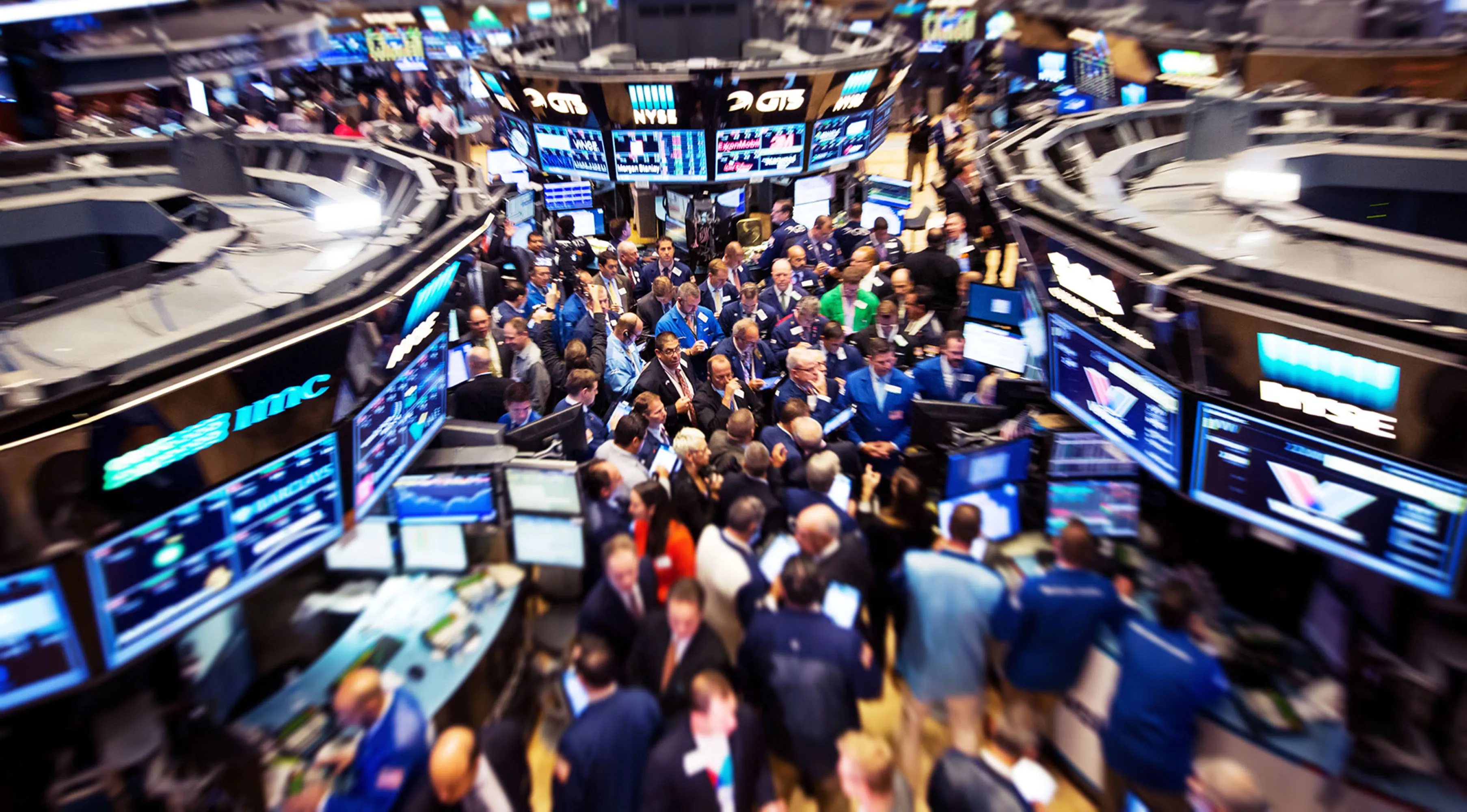 Trading On The Floor Of The NYSE While U.S. Stocks Pare Weekly Advance As Rally Sparked By Fed Subsides