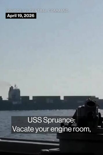 US Seizes Iranian Ship in Blockade