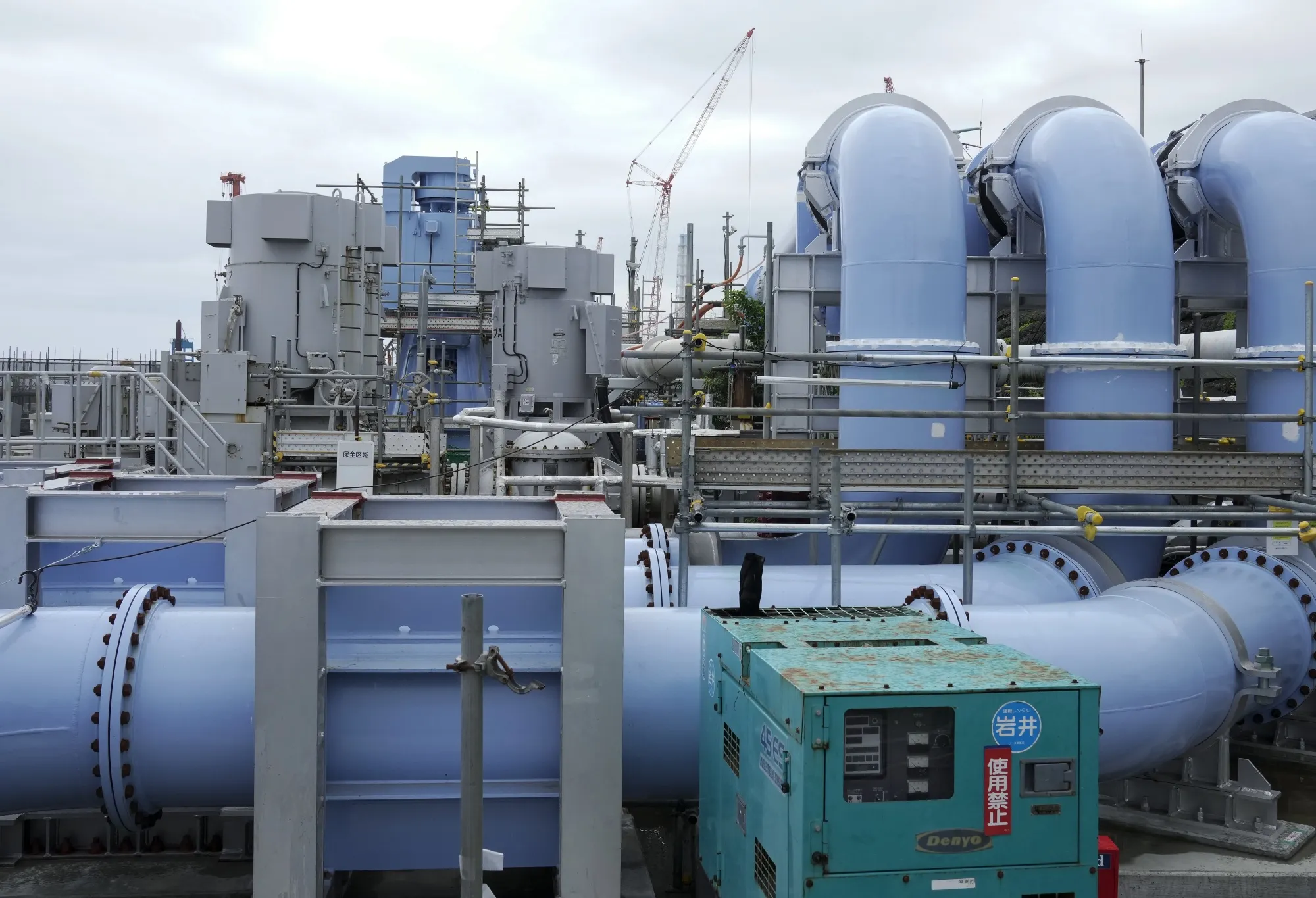 The Fukushima Dai-Ichi nuclear power plant.